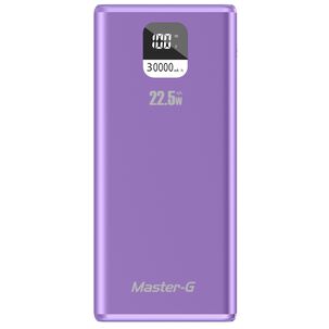 Bater&iacute;a Externa Power Bank 30000 Mah 22.5w Ucp30mpd Morada